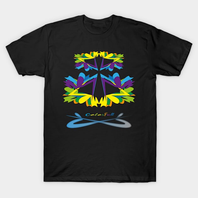 butterfly full color T-Shirt by kiplett